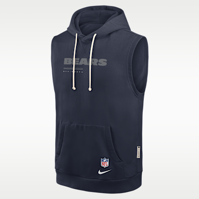 Chicago Bears Sideline Men's Nike Dri-FIT NFL Sleeveless Pullover